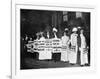 A Line of Women Rally for Women's Suffrage-null-Framed Photographic Print