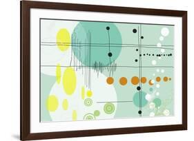 A Linguistic Play on Study of Thought-Jan Weiss-Framed Premium Giclee Print
