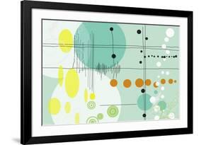 A Linguistic Play on Study of Thought-Jan Weiss-Framed Premium Giclee Print