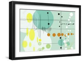 A Linguistic Play on Study of Thought-Jan Weiss-Framed Art Print