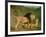 A Lion and a Lioness in a Rocky Valley-Jacques-Laurent Agasse-Framed Giclee Print