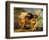 A Lion Attacking a Horse, c.1762-George Stubbs-Framed Giclee Print