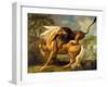 A Lion Attacking a Horse, c.1762-George Stubbs-Framed Giclee Print