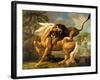 A Lion Attacking a Horse, c.1762-George Stubbs-Framed Giclee Print