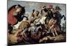 A Lion Hunt-Peter Paul Rubens-Mounted Giclee Print