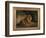 A Lion in a Jungle Landscape-Benjamin Zobel-Framed Giclee Print