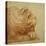 A Lion's Head in Profile-Francesco De Rossi Salviati Cecchino-Stretched Canvas