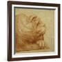 A Lion's Head in Profile-Francesco De Rossi Salviati Cecchino-Framed Giclee Print