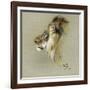 A Lion's Head-Richard Friese-Framed Giclee Print