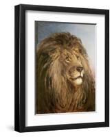 A Lion's Head-Heywood Hardy-Framed Giclee Print