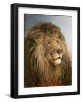 A Lion's Head-Heywood Hardy-Framed Giclee Print