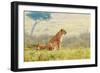 A Lion's Tail-Shelley Lake-Framed Premium Giclee Print