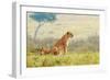 A Lion's Tail-Shelley Lake-Framed Premium Giclee Print