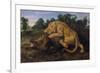 A Lioness Attacking a Wild Boar-Frans Snyders-Framed Giclee Print