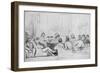 A Literary Gathering in 1844-Daniel Maclise-Framed Giclee Print