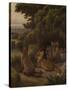 A litter of Fox Cubs by Samuel John Carter-Samuel John Carter-Stretched Canvas