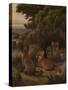 A litter of Fox Cubs by Samuel John Carter-Samuel John Carter-Stretched Canvas