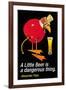 A Little Beer is a Dangerous Thing-null-Framed Art Print