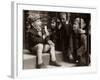 A Little Boy Holding a Banana Whilst Other Children Gaze Longingly at It-null-Framed Photographic Print