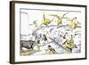 A Little Covert Shooting. Dragons Plentiful and Strong on the Wing-Edward Tennyson Reed-Framed Giclee Print