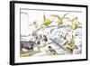 A Little Covert Shooting. Dragons Plentiful and Strong on the Wing-Edward Tennyson Reed-Framed Giclee Print