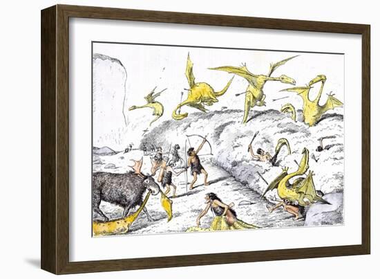 A Little Covert Shooting. Dragons Plentiful and Strong on the Wing-Edward Tennyson Reed-Framed Giclee Print