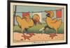 A Little Duck Got His Paw Stuck in a Clothespin.” the Wooden Pin” ,1936 (Illustration)-Benjamin Rabier-Framed Giclee Print