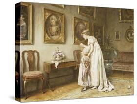 A Little Family History-George Goodwin Kilburne-Stretched Canvas