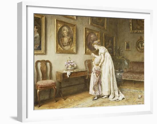 A Little Family History-George Goodwin Kilburne-Framed Giclee Print