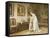 A Little Family History-George Goodwin Kilburne-Framed Stretched Canvas