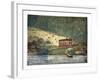 A Little Farm on the Riverside at Gjoba, 1905-Nico Jungman-Framed Giclee Print