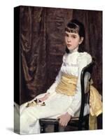 A Little Girl, 1887-Cecilia Beaux-Stretched Canvas