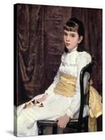 A Little Girl, 1887-Cecilia Beaux-Stretched Canvas