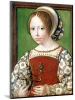 A Little Girl, C1520-Jan Gossaert-Mounted Giclee Print