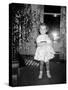 A Little Girl Stands-null-Stretched Canvas