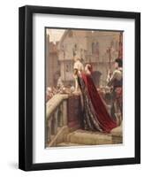 A Little Prince Likely in Time to Bless a Royal Throne, 1904-Edmund Blair Leighton-Framed Giclee Print