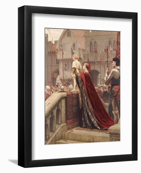 A Little Prince Likely in Time to Bless a Royal Throne, 1904-Edmund Blair Leighton-Framed Giclee Print