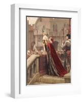 A Little Prince Likely in Time to Bless a Royal Throne, 1904-Edmund Blair Leighton-Framed Giclee Print