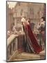 A Little Prince Likely in Time to Bless a Royal Throne, 1904-Edmund Blair Leighton-Mounted Giclee Print