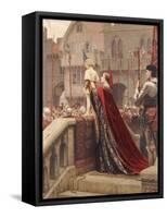 A Little Prince Likely in Time to Bless a Royal Throne, 1904-Edmund Blair Leighton-Framed Stretched Canvas