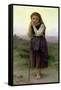 A Little Shepherdess, 1891-William Adolphe Bouguereau-Framed Stretched Canvas