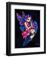 A Little Shy-Jasmine Becket-Griffith-Framed Art Print