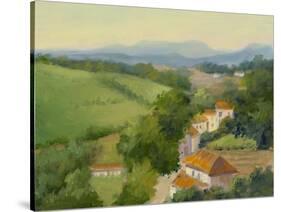 A Little Spanish Village-Mary Jean Weber-Stretched Canvas