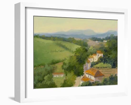 A Little Spanish Village-Mary Jean Weber-Framed Art Print