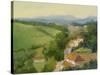 A Little Spanish Village-Mary Jean Weber-Stretched Canvas