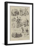 A Little Sport in Belgium-null-Framed Premium Giclee Print