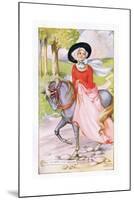 A Lively Lady from Bath-Anne Anderson-Mounted Giclee Print