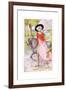 A Lively Lady from Bath-Anne Anderson-Framed Giclee Print