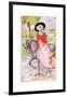 A Lively Lady from Bath-Anne Anderson-Framed Giclee Print