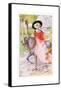 A Lively Lady from Bath-Anne Anderson-Framed Stretched Canvas